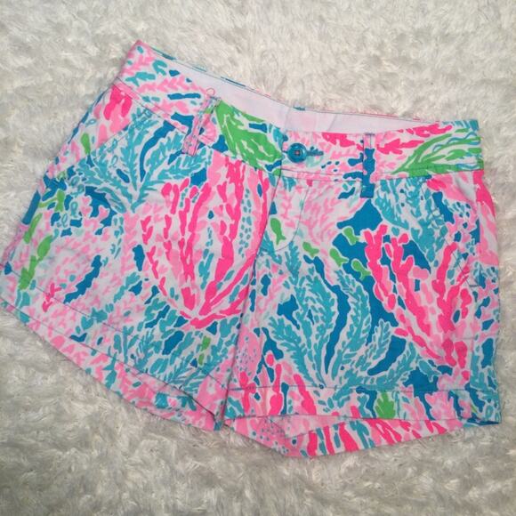 Lilly Pulitzer The Callahan Short Size 0 - Picture 1 of 4